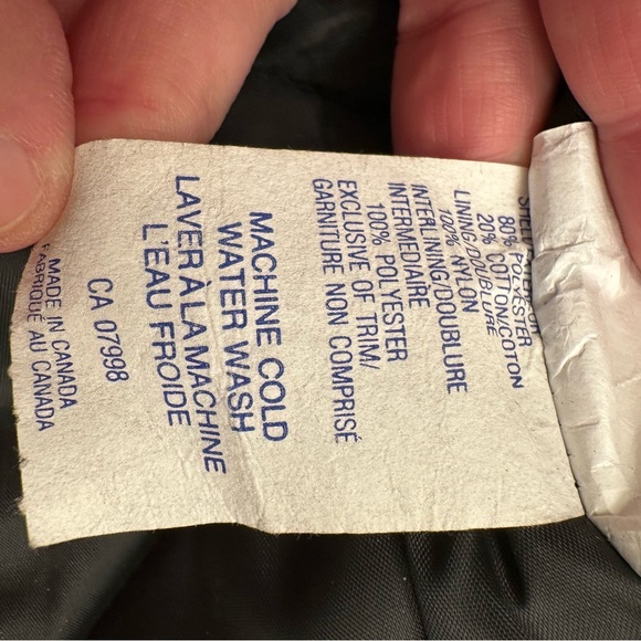 Vintage R. Angus Black Bomber Jacket men’s XL - Picture 3 of 16